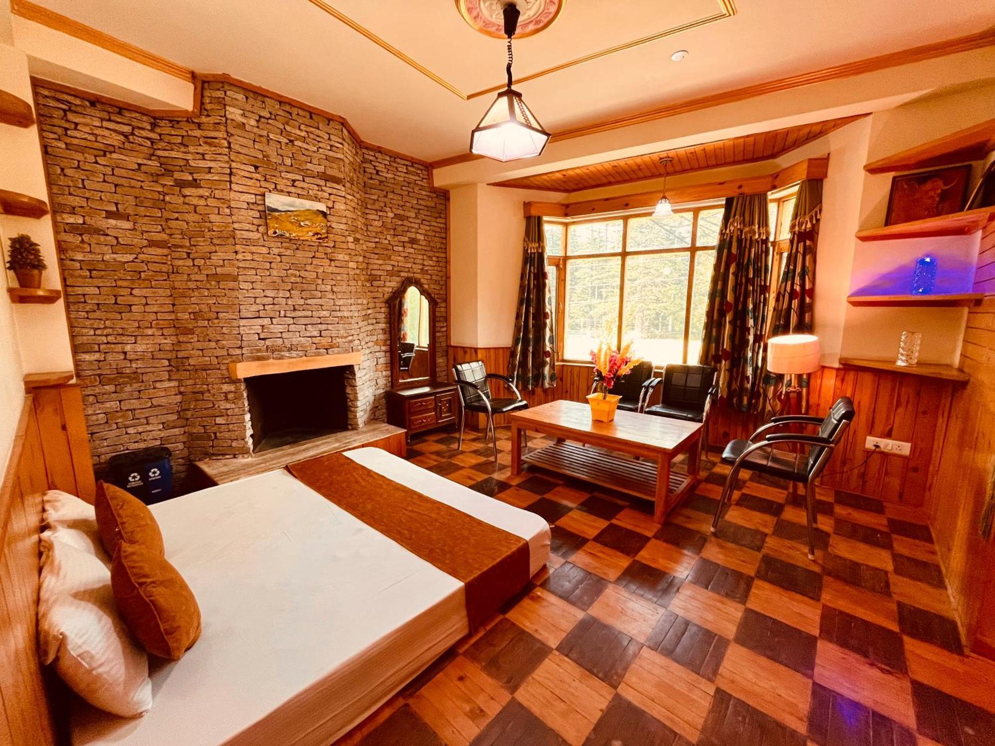 Woods Villa Cottage, Manali Kültér fotó