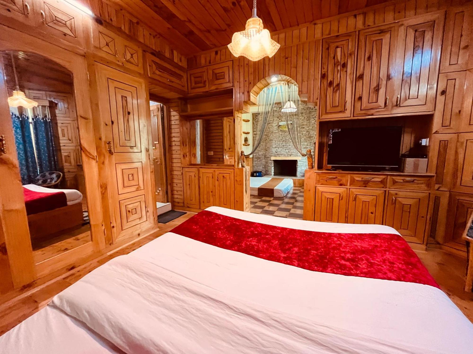 Woods Villa Cottage, Manali Kültér fotó