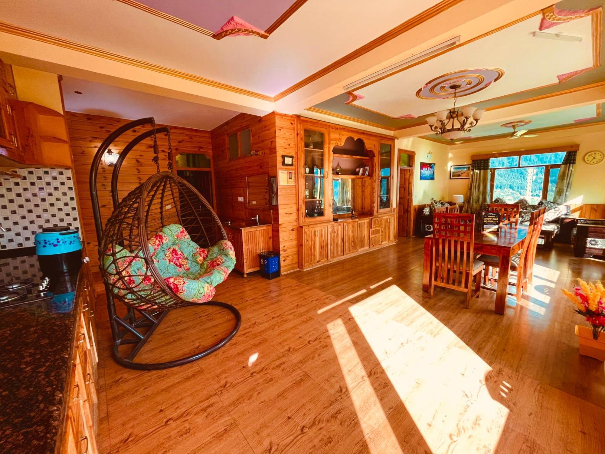 Woods Villa Cottage, Manali Kültér fotó