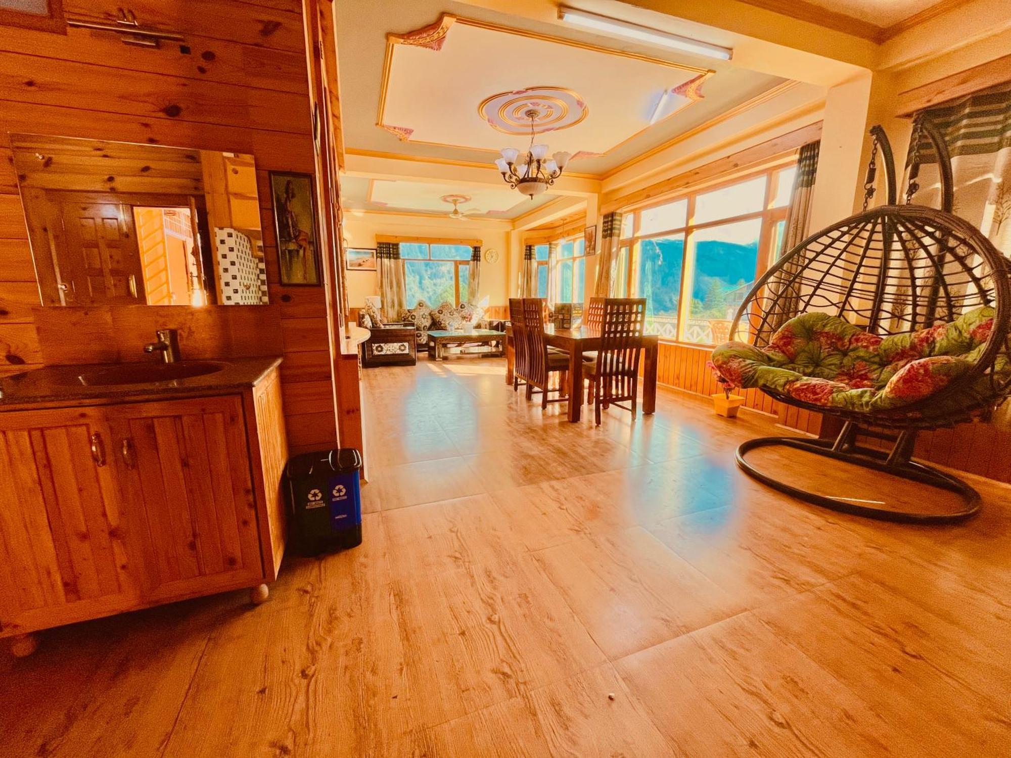 Woods Villa Cottage, Manali Kültér fotó