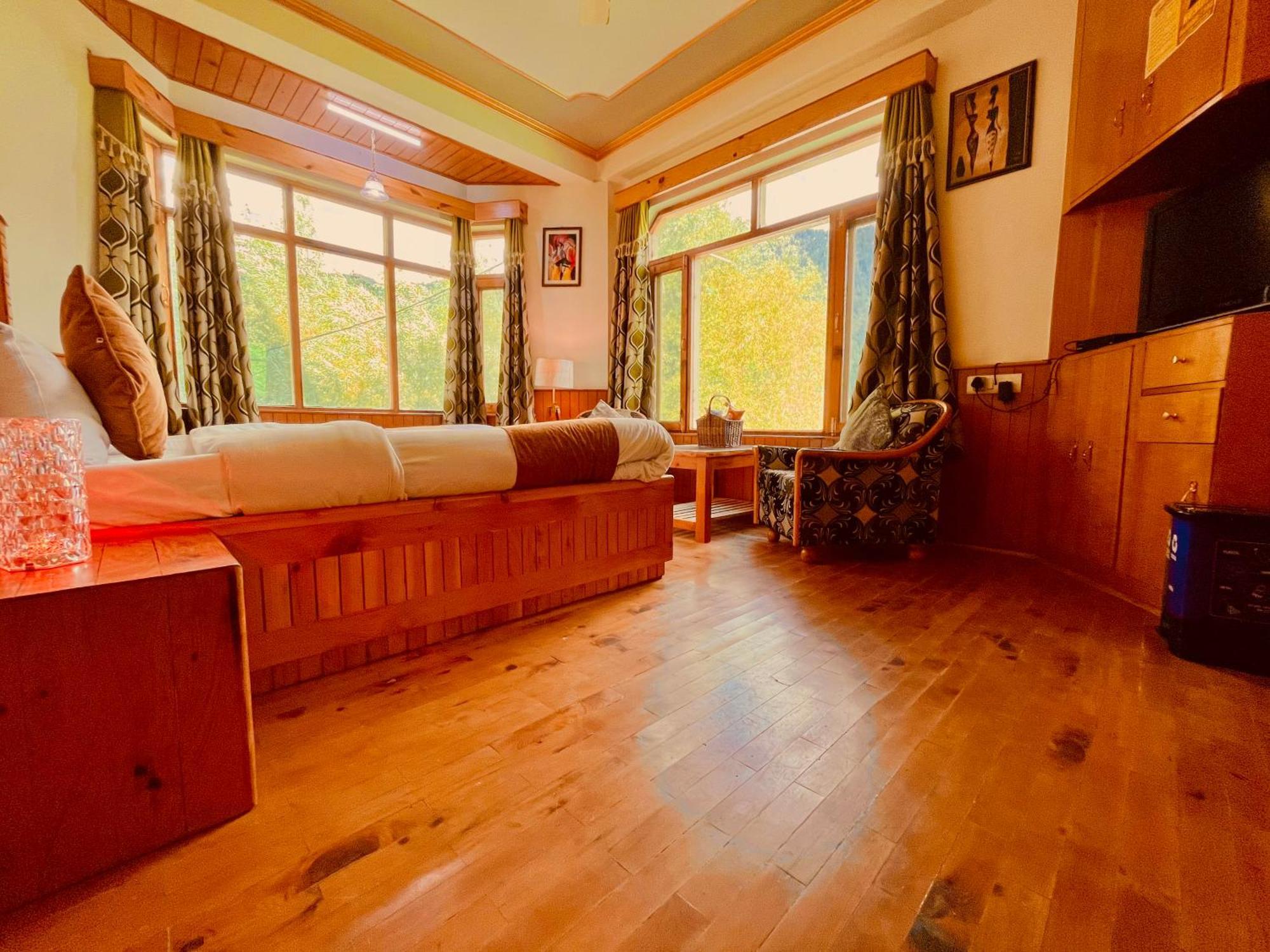Woods Villa Cottage, Manali Kültér fotó